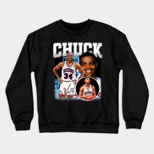 Charles Barkley The Chuck Basketball Legend Signature Vintage Retro 80s 90s Bootleg Rap Style Crewneck Sweatshirt